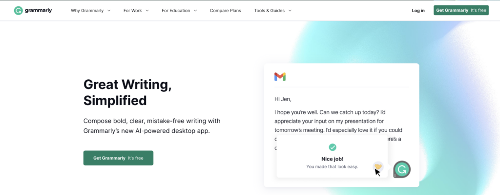 grammarly website